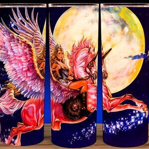 She-Ra Princess of Power and Swift Wind 80s Cartoon Cup Mug Tumbler